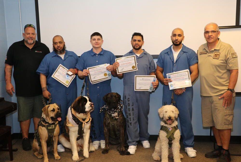 Niagara County Correctional Facility Service Dog Graduates 2023